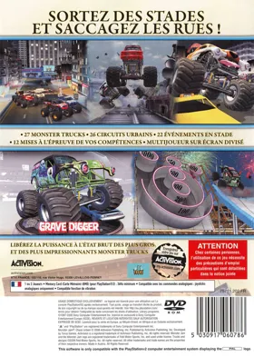 Monster Jam - Urban Assault box cover back